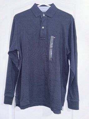 Tommy Hilfiger Men's Dark Blue Long Sleeve Shirt